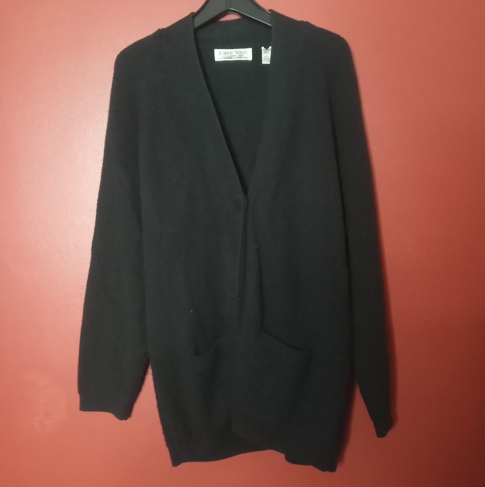 Karen Scott Cardigan Sz Large